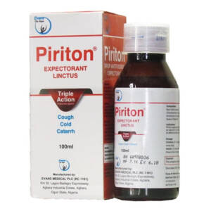 PIRITON EXPECTORANT  FOR CHILDREN 100ML