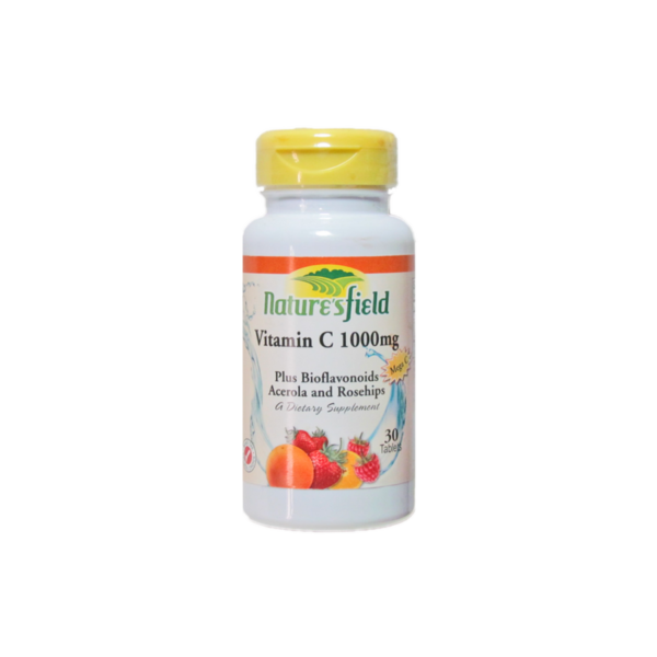 NATURE?S FIELD VIT.C 1000MG X30TABLETS