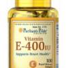 PURITAN PRIDE VITAMIN E 400IU X100 SOFTGELS
