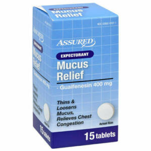 ASSURED MUCUS RELIEF 400MG  X15TABLETS