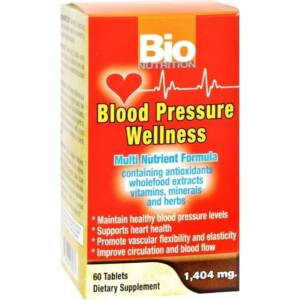 BIO NUTRITION BLOOD PRESSURE WELL*60TAB