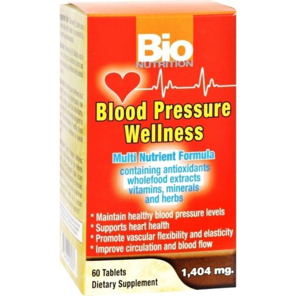 BIO NUTRITION BLOOD PRESSURE WELL*60TAB