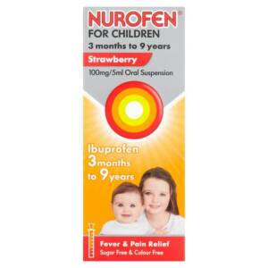 NUROFEN STRAWBERRY 100ML(IMPORT) SYRUP