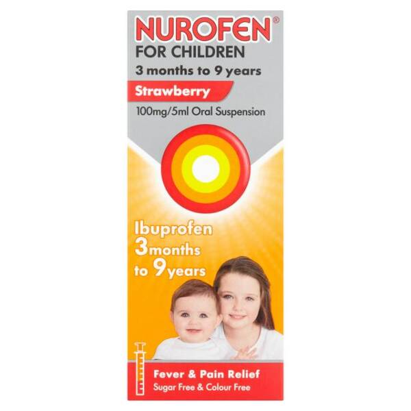 NUROFEN STRAWBERRY 100ML(IMPORT) SYRUP