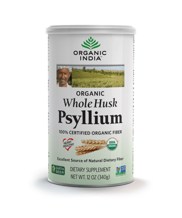 ORGANIC WHOLE HUSK PSYLLIUM 340G