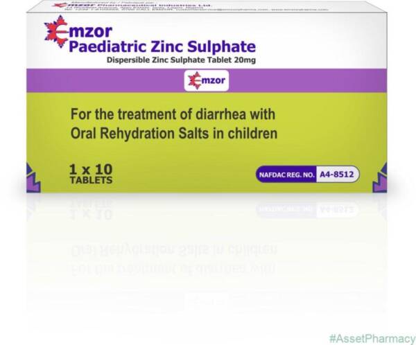 PAEDIATRIC ZINC SULPHATE *10