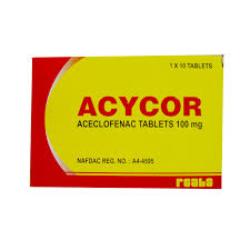 ACYCOR 100MG*10TABS