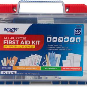 EQUATE ALL PURPOSE 1ST AID KIT*140