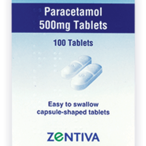 PARACETAMOL 500MG*100 (ZENTIVA)