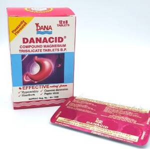 DANACID * 12 TABS
