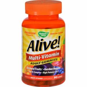 NATURE?S WAY ALIVE MULTIVITAMIN ADULT  X 90 GUMMIES