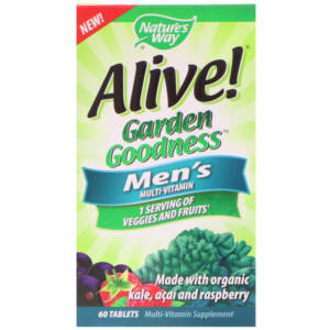 NATURE?S WAY ALIVE GARDEN GOODNESS MEN?S X 60