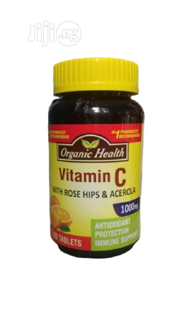 ORGANIC HEALTH  VITAMIN C 1000MG X 100