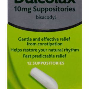 DULCOLAX 10MG ADULT SUPPOSITORIES*12