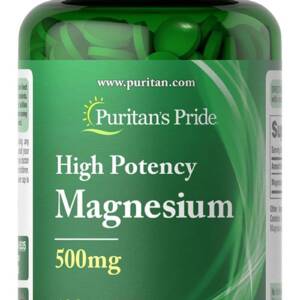 PURITAN?S PRIDE HIGH POTENCY  MAGNESIUM  500MG X 100 TABLETS
