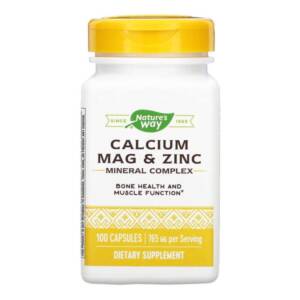 NATURE?S WAY CALCIUM MAGNESIUM  & ZINC *100CAPS
