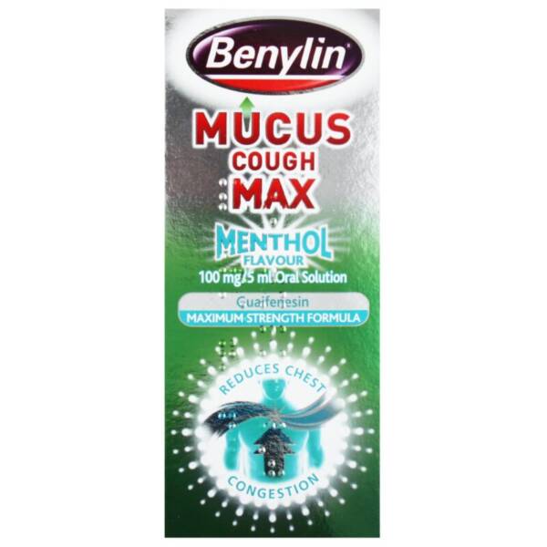 BENYLIN MUCUS MENTHOL MAX COUGH 150ML