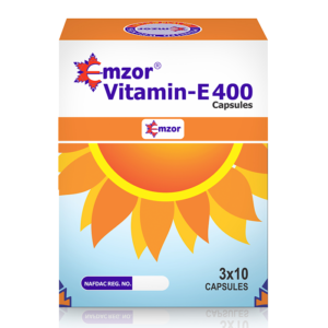 EMZOR VITAMIN E 400MG  X 30 SOFT GELS