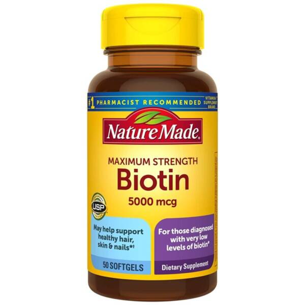 NATURE MADE BIOTIN 5000MCG*50S/GELS