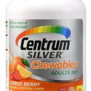 CENTRUM SILVER CHEWABLE   X 60 TABLETS
