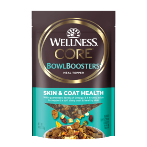 Wellness CORE Bowl Boosters Skin & Coat Dry Dog Food Topper 113g