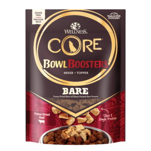 Wellness CORE Bowl Boosters Bare Beef Freeze-Dried Dog Food Mixer or Topper