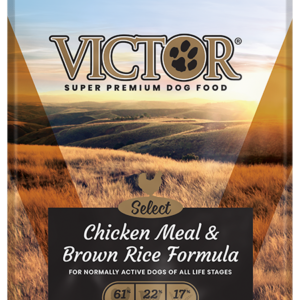 VICTOR Select Chicken Meal & Brown Rice Formula Dry Dog Food 18.1kg