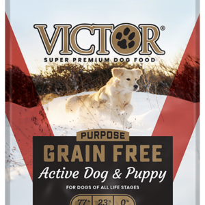 VICTOR Purpose Active Dog & Puppy Formula Grain-Free Dry Dog Food 13.6kg