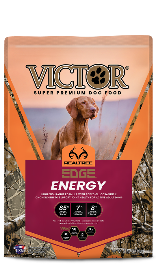 Buy Here VICTOR Realtree EDGE ENERGY Dry Dog Food 18.1kg