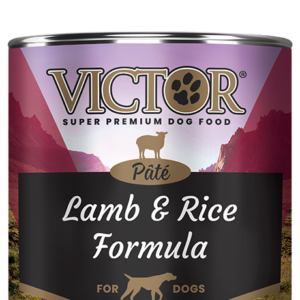 VICTOR Lamb & Rice Formula Pat? Case of 12 Canned Dog Food 374g