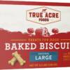 True Acre Foods Large Original Baked Biscuits Dog Treats 3.86kg