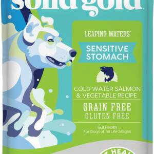 Solid Gold Leaping Waters Sensitive Stomach Grain-Free Cold Water Salmon & Vegetable Dry Dog Food 10kg