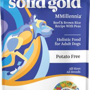 Solid Gold MMillennia Beef & Brown Rice Recipe with Peas Adult Dry Dog Food 13kg