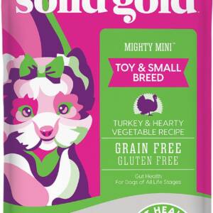 Solid Gold Mighty Mini Grain-Free Turkey & Hearty Vegetable Dry Dog Food 5kg