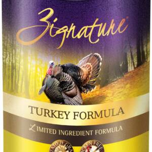 Zignature Turkey Limited Ingredient Formula Grain-Free Case of 12 Canned Dog Food 368g