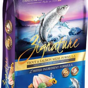 Zignature Small Bites Grain-Free Trout & Salmon Meal Dry Dog Food 5.7kg