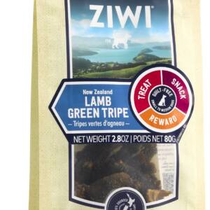 Ziwi Air-Dried Lamb Green Tripe Dog Chews 80g
