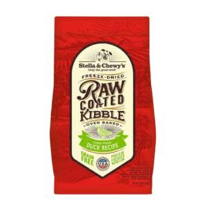 STELLA & CHEWY?S RAW COATED KIBBLE CAGE-FREE DUCK DRY DOG FOOD 10kg