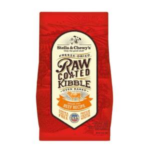 STELLA & CHEWY?S GRASS-FED BEEF RAW COATED DRY DOG FOOD 10kg