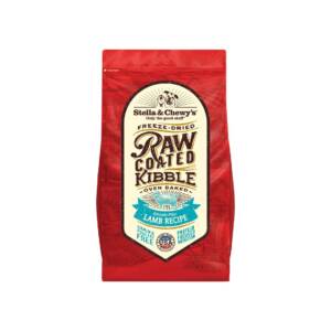 STELLA & CHEWY?S GRASS-FED LAMB RAW COATED KIBBLE DRY DOG FOOD 10kg