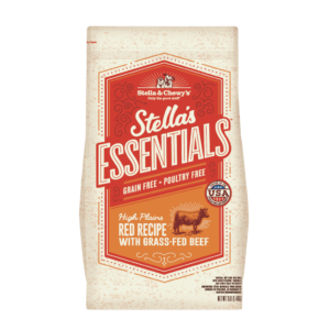 STELLA & CHEWY?S ESSENTIALS HIGH PLAINS RED RECIPE WITH GRASS-FED BEEF DRY DOG FOOD 11.3kg