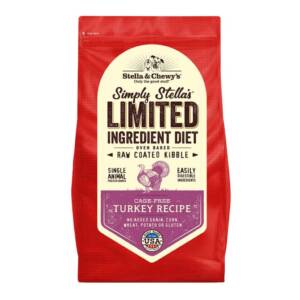 STELLA & CHEWY?S SIMPLY STELLA LIMITED INGREDIENT CAGE-FREE TURKEY RECIPE RAW COATED KIBBLE DRY DOG FOOD 10kg