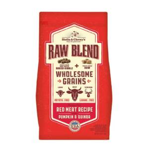 STELLA & CHEWY?S WHOLESOME GRAINS RED MEAT RECIPE WITH PUMPKIN & QUINOA RAW BLEND BAKED KIBBLE DRY DOG FOOD 10kg