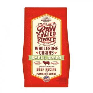Stella & Chewy?s Raw Coated Kibble with Wholesome Grains Beef, Pumpkin & Quinoa Recipe Small Breed Dry Dog Food 1.6kg