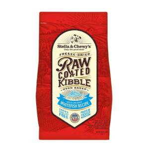 STELLA & CHEWY?S RAW COATED KIBBLE WILD-CAUGHT WHITEFISH GRAIN FREE DRY DOG FOOD 10kg