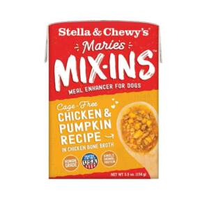 STELLA & CHEWY?S MARIES MIX-INS CHICKEN & PUMPKIN RECIPE WET DOG FOOD 156g