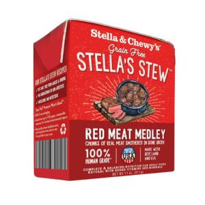 STELLA & CHEWY?S STELLAS STEW RED MEAT MEDLEY GRAIN FREE ADULT CASE OF 12 WET DOG FOOD 311g