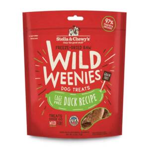Stella & Chewy?s Duck Wild Weenies Freeze-Dried Raw Dog Treats 92g