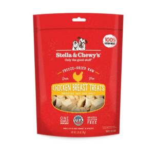 Stella & Chewy?s Chicken Breast Freeze-Dried Raw Dog Treats 78g