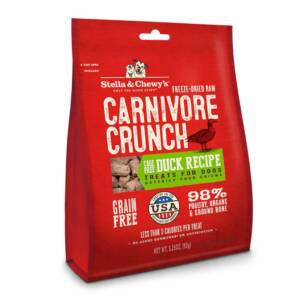 Stella & Chewy?s Carnivore Crunch Cage-Free Duck Recipe Freeze-Dried Raw Dog Treats 92g
